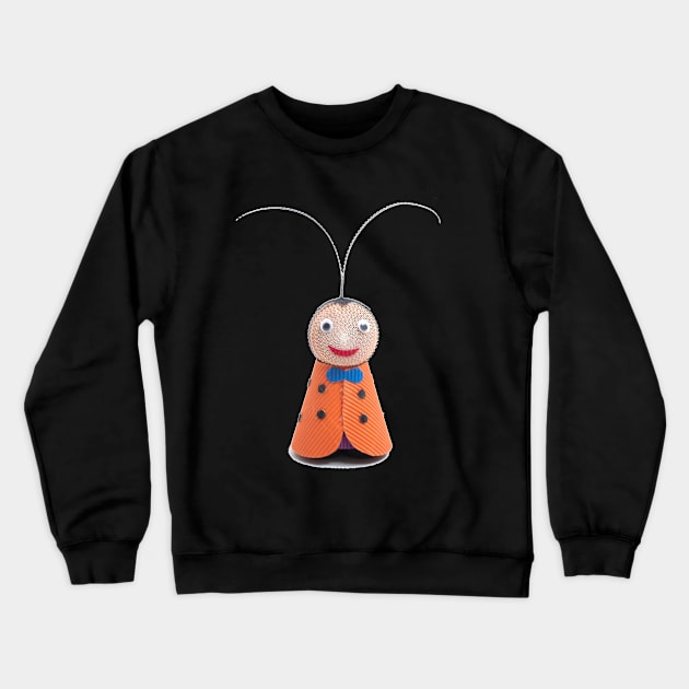 The funny bug Crewneck Sweatshirt by Crazy_Paper_Fashion